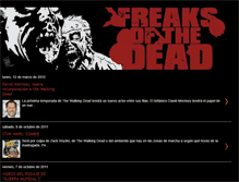 Tablet Screenshot of freaksofthedead.blogspot.com