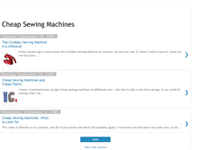 Tablet Screenshot of cheapsewingmachines.blogspot.com