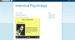 Desktop Screenshot of intensivepsychology.blogspot.com