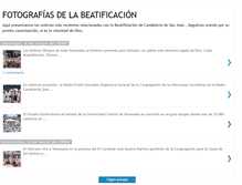 Tablet Screenshot of noticiasbeatificacionmc.blogspot.com