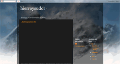 Desktop Screenshot of hierroysudor.blogspot.com