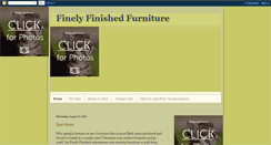 Desktop Screenshot of finelyfinishedfurniture.blogspot.com