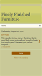 Mobile Screenshot of finelyfinishedfurniture.blogspot.com