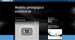 Desktop Screenshot of modeloexistencial.blogspot.com