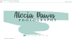 Desktop Screenshot of aleciasphotography.blogspot.com