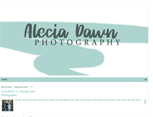 Tablet Screenshot of aleciasphotography.blogspot.com