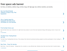 Tablet Screenshot of freespaceads.blogspot.com