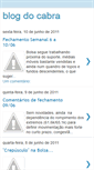 Mobile Screenshot of blogdocabra.blogspot.com