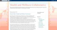 Desktop Screenshot of healthandwellnesscollaborative.blogspot.com