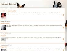 Tablet Screenshot of krasse-kresse.blogspot.com