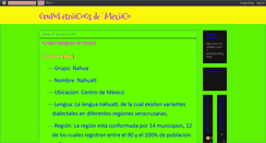 Desktop Screenshot of grupostnicosdemxico.blogspot.com