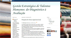 Desktop Screenshot of gestaoestrategicadetalentoshumanos.blogspot.com