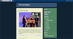 Desktop Screenshot of internetrangers.blogspot.com
