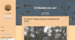 Desktop Screenshot of eloteaderodejavi.blogspot.com