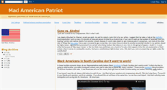 Desktop Screenshot of madamericanpatriot.blogspot.com