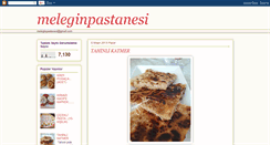 Desktop Screenshot of meleginpastanesi.blogspot.com