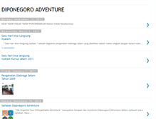 Tablet Screenshot of diponegoroadventure.blogspot.com