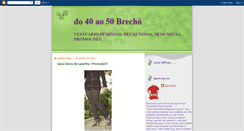 Desktop Screenshot of do40ao50brecho.blogspot.com