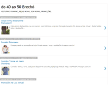 Tablet Screenshot of do40ao50brecho.blogspot.com