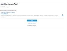 Tablet Screenshot of multisistemassoft.blogspot.com