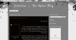 Desktop Screenshot of distortionmetal.blogspot.com