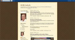 Desktop Screenshot of dorcatholic.blogspot.com