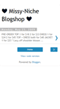 Mobile Screenshot of missyniche-preorder.blogspot.com