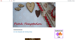 Desktop Screenshot of patchtemptation.blogspot.com