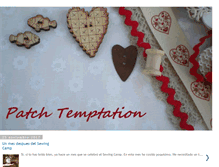 Tablet Screenshot of patchtemptation.blogspot.com