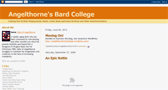 Desktop Screenshot of angelthorne.blogspot.com