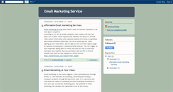 Desktop Screenshot of emailmarketservices.blogspot.com