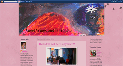 Desktop Screenshot of angelwingsandherbtea.blogspot.com