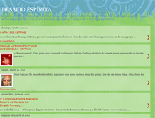 Tablet Screenshot of desafioespirita.blogspot.com