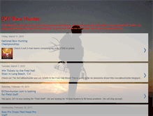Tablet Screenshot of diybowhunter.blogspot.com