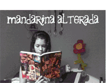 Tablet Screenshot of mandarina-alterada.blogspot.com