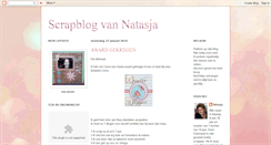 Desktop Screenshot of natasja-scrap.blogspot.com