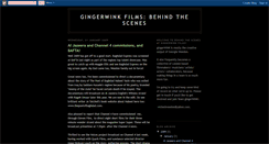 Desktop Screenshot of gingerwinkfilms.blogspot.com