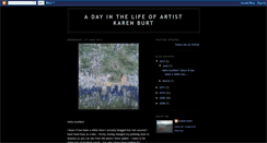 Desktop Screenshot of karenburt.blogspot.com