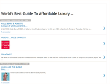 Tablet Screenshot of affordableluxurees.blogspot.com
