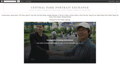 Desktop Screenshot of centralparkportraitexchange.blogspot.com