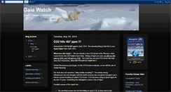 Desktop Screenshot of gaiawatch.blogspot.com