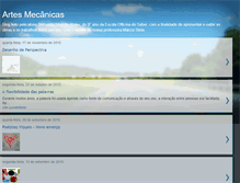 Tablet Screenshot of bernardoartesmecanicas.blogspot.com