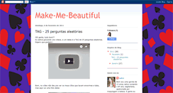 Desktop Screenshot of makemebeautiful-make-me-beautiful.blogspot.com