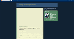 Desktop Screenshot of 4immigration-lawyer.blogspot.com