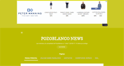 Desktop Screenshot of pozoblanconews.blogspot.com