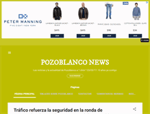 Tablet Screenshot of pozoblanconews.blogspot.com