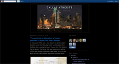 Desktop Screenshot of dallasatheists.blogspot.com