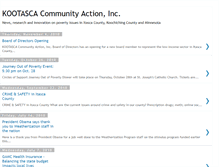 Tablet Screenshot of kootascacommunityaction.blogspot.com