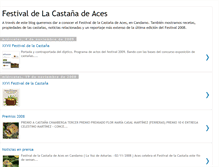 Tablet Screenshot of festivaldelacastana.blogspot.com