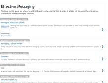 Tablet Screenshot of effectivemessaging.blogspot.com